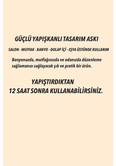 6 Adet Yapışkanlı Kristal Kulp Tutma Kolu Askı Dolap, Ayna, Kapak - Çekme Kulbu Plastik Beyaz Diğer