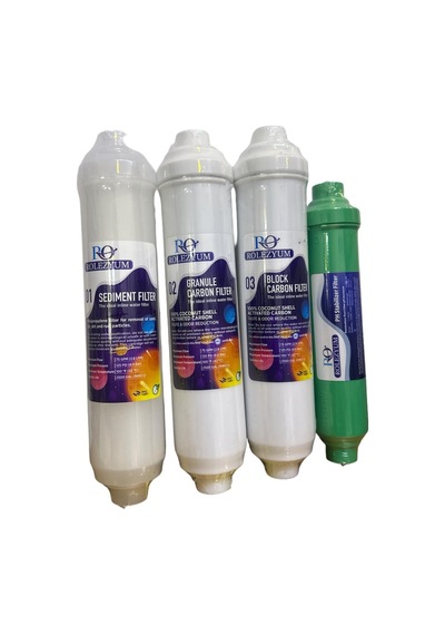 Rolezyum 12'' Inline Su Arıtma Filtre Seti
