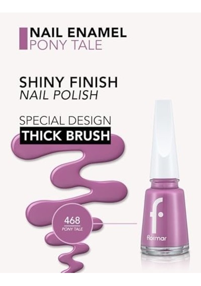 Nail Enamel Yüksek Pigmentli & Parlak Bitişli Oje Fne-468 Tale Diğer
