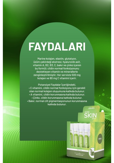 Vitanil's Shine Skin 15 Şişe