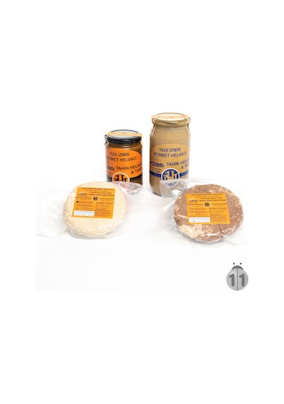 1928 Mehmet Helvacı Kürek Tahin Helvası Sade ve Kakaolu 2 x 500 G + Tahin 1 KG + Çifte Kavrulmuş Tahin 700 G