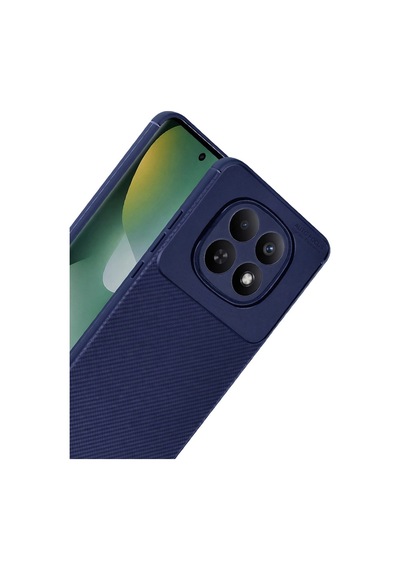 Xiaomi Redmi Note 15 4g Auto Focus Karbon Kapak - Lacivert 0.2M-Çok Renkli