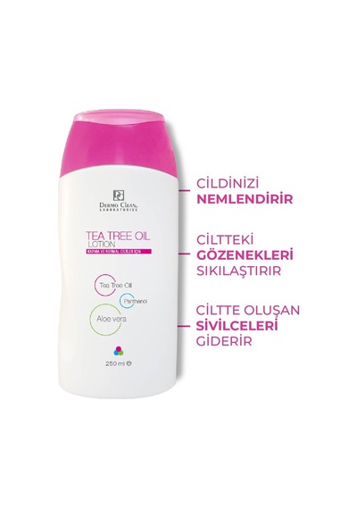 Dermo Clean Çay Ağacı Yağı Losyonu 250 ML
