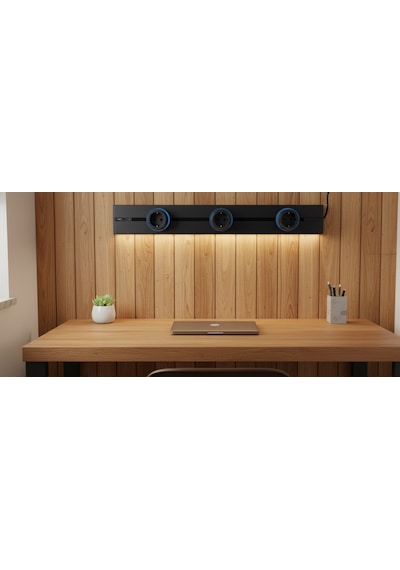 Mochiron Kızaklı Priz 60 cm Ledli USB A ve Type C Çıkış