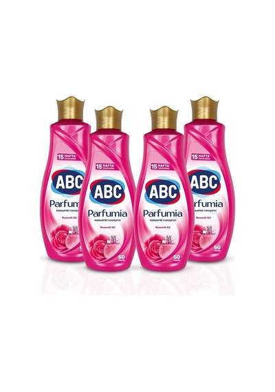 Parfumia Romantik Gül Konsantre Yumuşatıcı 1440 Ml 4'lü Seti Diğer