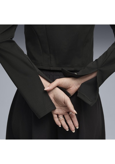 Puma Dare To Slim Track Jacket Kadın Yetişkin Ceket Siyah
