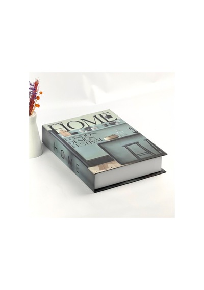Kitap Görünümlü Dekoratif Kutu, Iskandinav Tarzı Kitap Şeklinde Saklama Kutusu, Ev Dekorasyonu, Modern Ev Dekorasyonu- Home - Dvdktpkt007