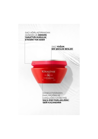 Kerastase Maske 200ml. Soleil Masque Apres-soleil