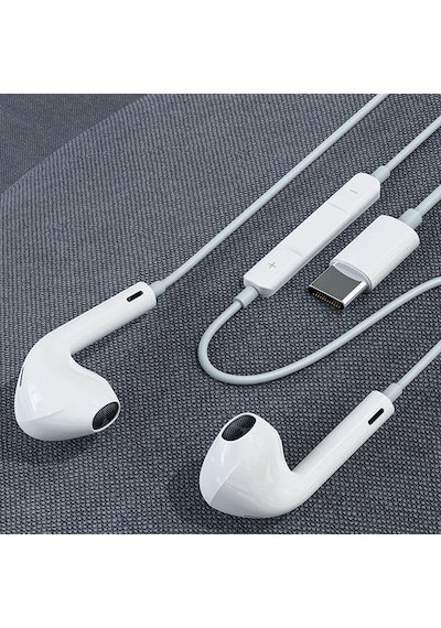Rock Space ES08 Type-C Stereo Kablolu Kulak İçi Kulaklık