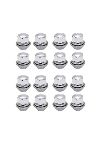 Yok Yok Oto Ford Courier Bijon Somunu Krom Yüksüklü 16 Adet 19mm