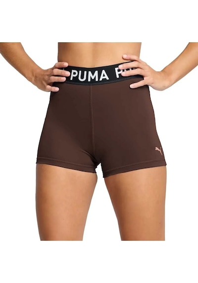 Puma 52600213 Strong 3" Kadın Spor Şort Kahverengi