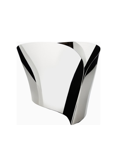 Georg Jensen Indulgence Paslanmaz Çelik Şampanya Kovası Servis Gereçleri Gümüş