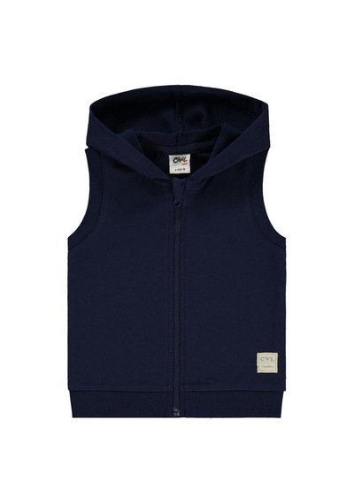 Civil Baby Civil Basic Timeless Kapüşonlu 6-18 Ay Yelek - Lacivert