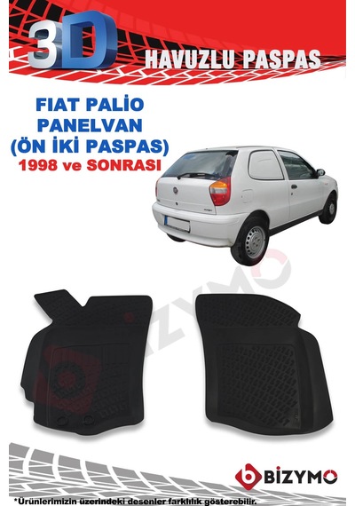Fiat Palio Panelvan 1998 Ve Sonrası 3D Paspas Takımı Bizymo
