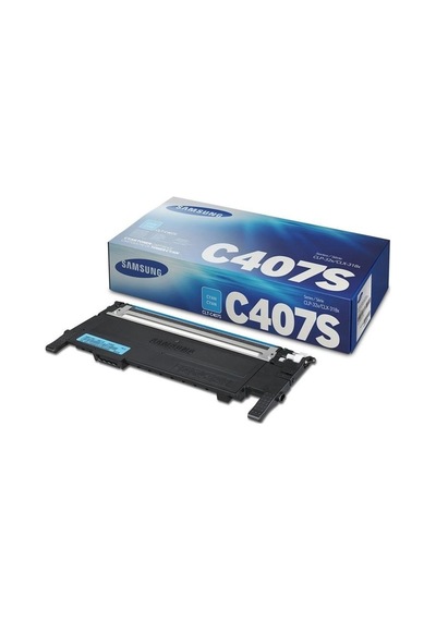Samsung Uyumlu Clt-C407S 1000 Sayfa Kapasiteli Mavi Toner Clp-320N