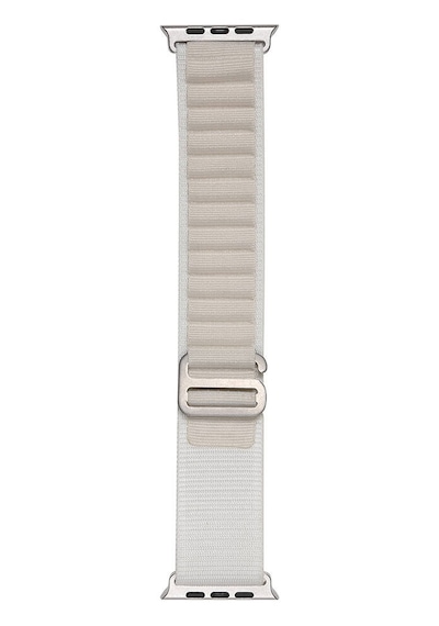 Zore Watch Ultra 49mm Clo- Band-74 Hasır Kordon-starlight