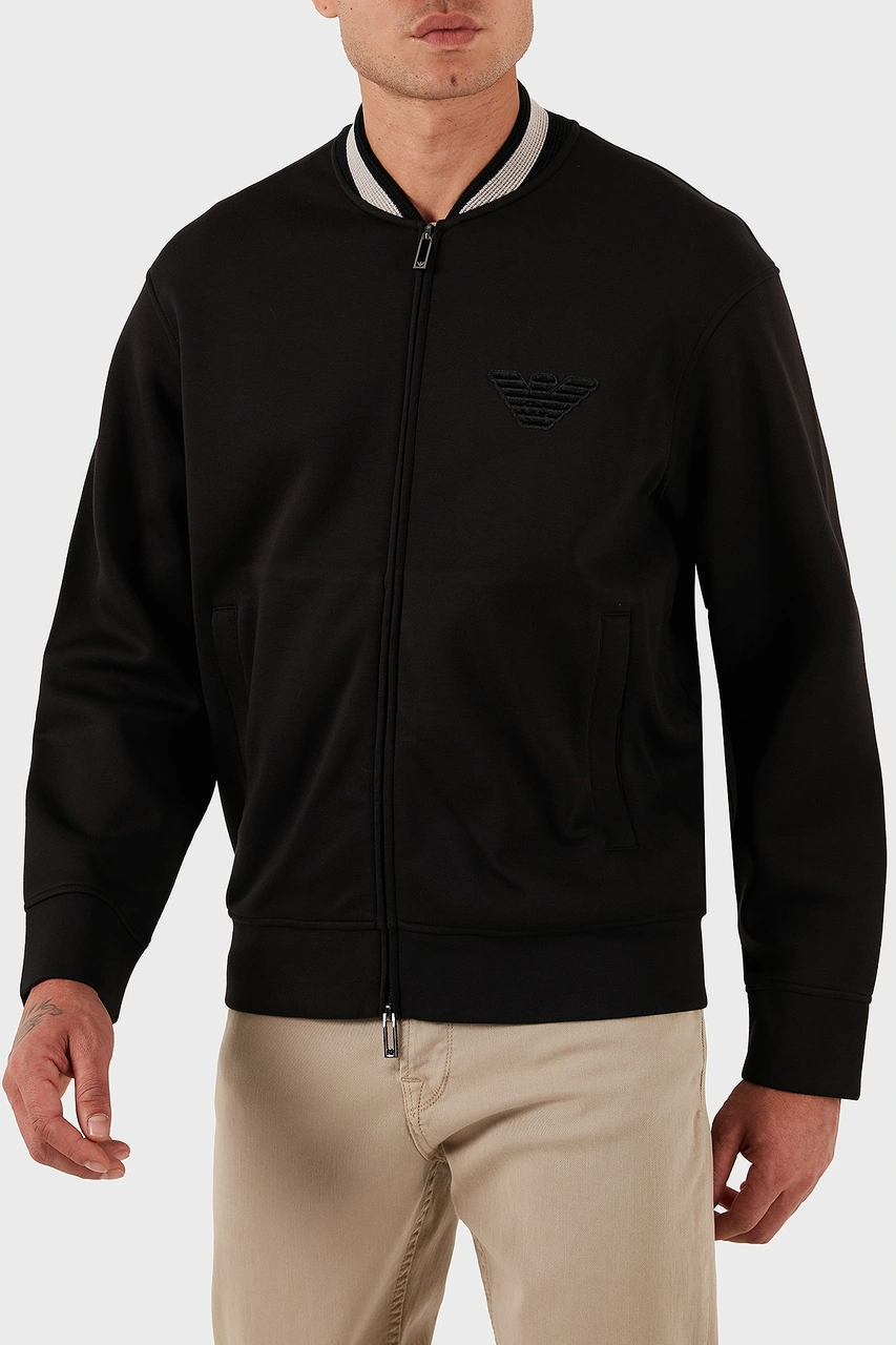 Emporio Armani Erkek Sweat Em002877 Af17545 Uc001 Siyah Siyah