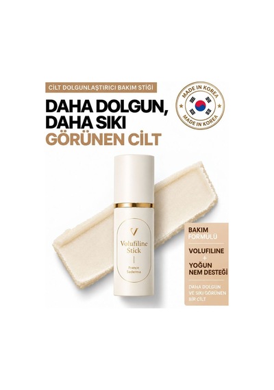 Korea Volufiline Stick 9g Dolgunlaştırıcı Anti-aging Stick Volufiline + Peptit + Kollajen