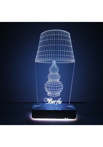 Sevgiliye Hediye 3D Led Masa Lambası