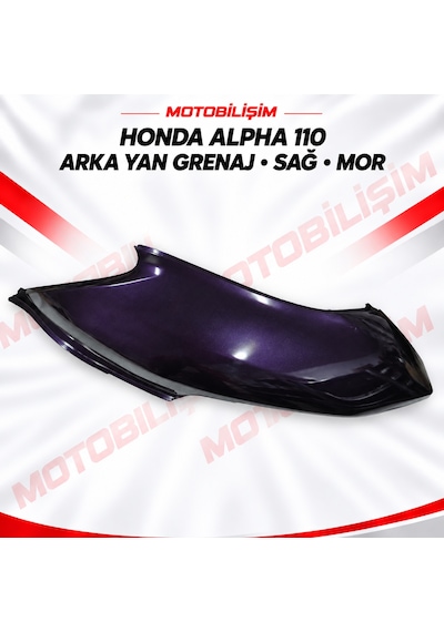 Honda Alpha 110 Uyumlu Sağ Arka Yan Grenaj Mor