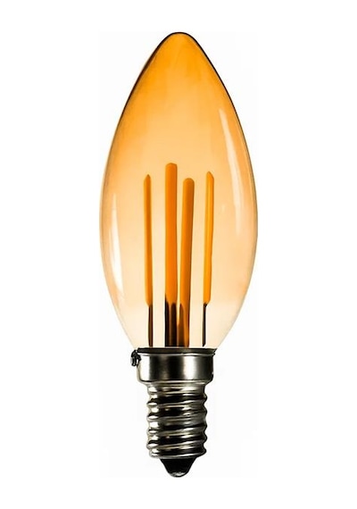 Ledx Br-al05 400 Lümen 5w Amber E14 Rustik Ampul