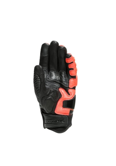 Dainese X-ride Deri Motosiklet Eldiven Kırmızı - Siyah