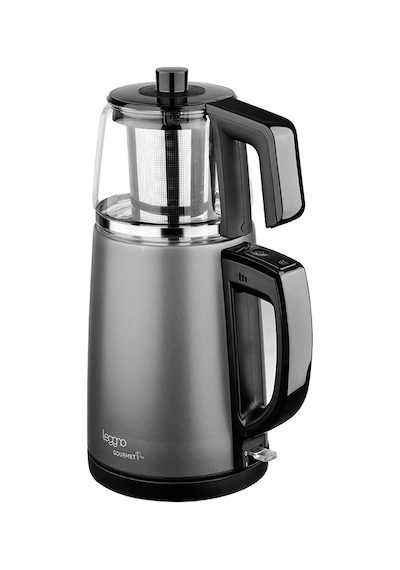 Leggno Gourmet Pro LE-GRM102GTMGY Cam Demlikli Çay Makinesi