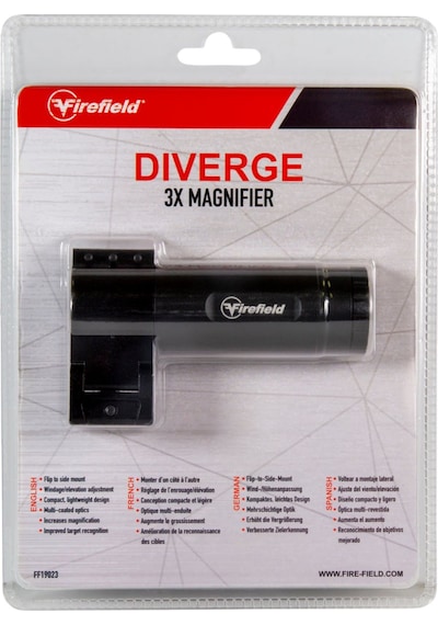 Firefield Diverge 3x Magnifier Yakınlaştırıcı Ff19023 Siyah