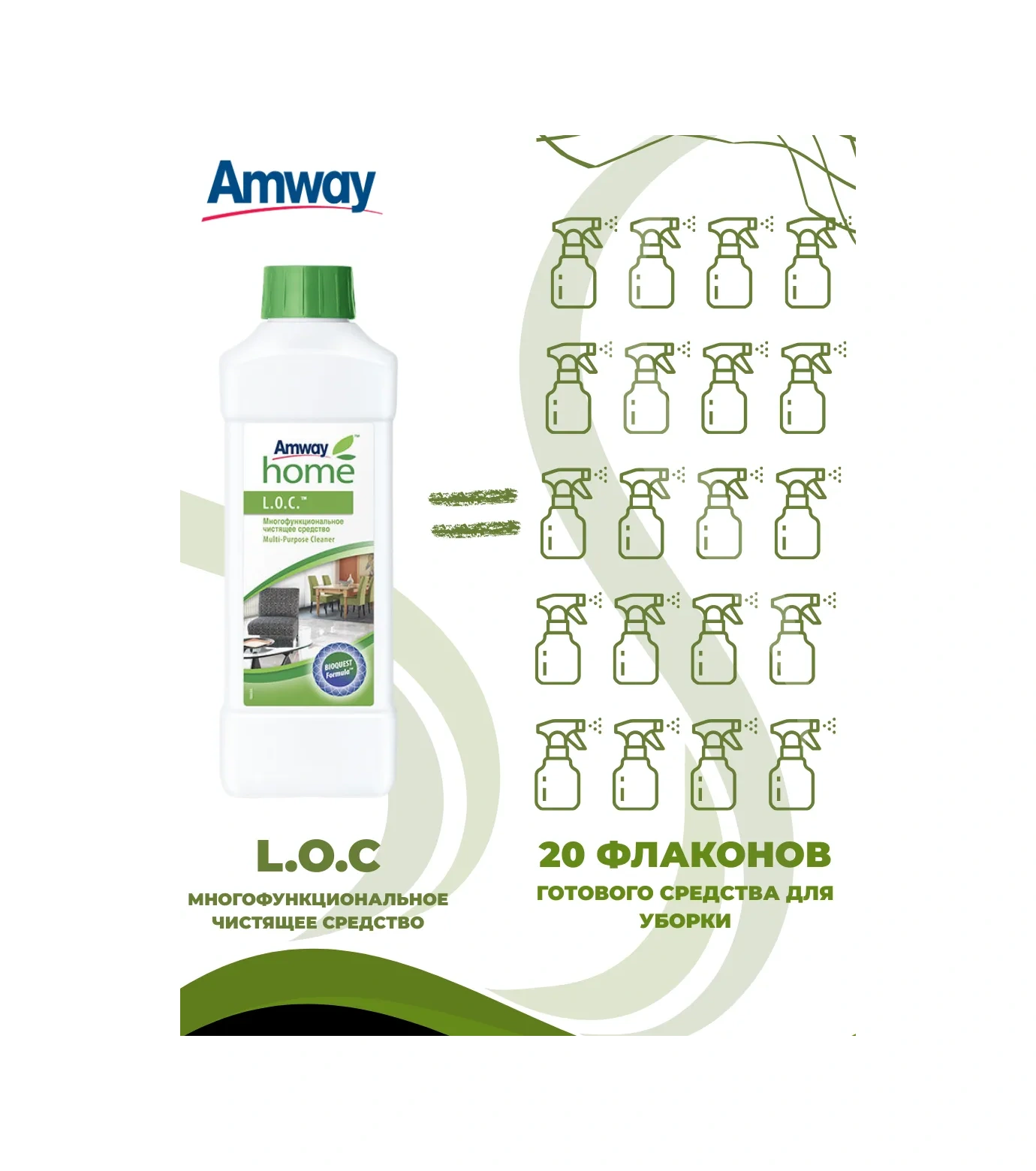 Amway Loc Çok Fonksiyonlu Ev Temizlik Ürünü Loc 155518114