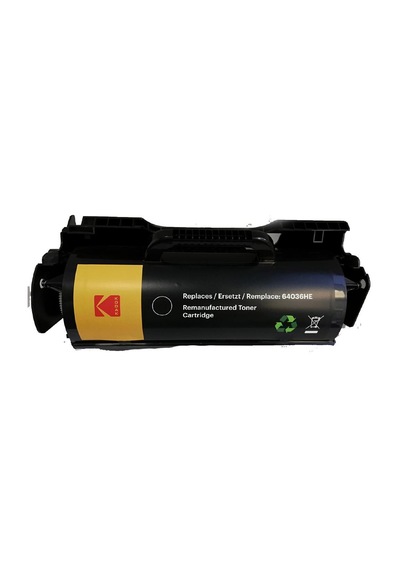 Kodak Lexmark 64036he Siyah Toner 21k