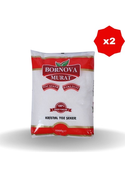 Toz Şeker 5 Kg X 2 Adet