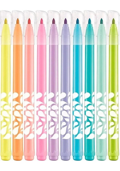 Pastel Renk 10'lu Keçeli Kalem 845469 Karışık