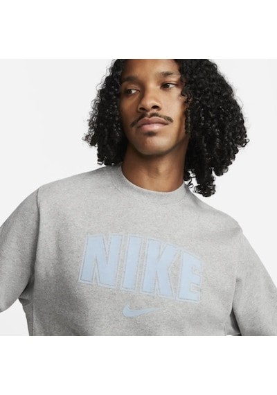 Nike Nıke Erkek Sweatshırt Fd0482-063 Gri