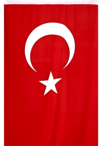 Türk Bayrağı Bez Kumaş Bayrak 50 x 75 CM