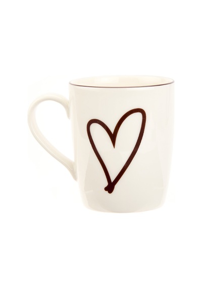 Kitchen Love Desenli Kupa - Beyaz - 290 Ml Renkli
