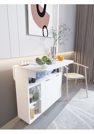 Kelebek Yemek Masası Mutfak Masası 77 x 90
