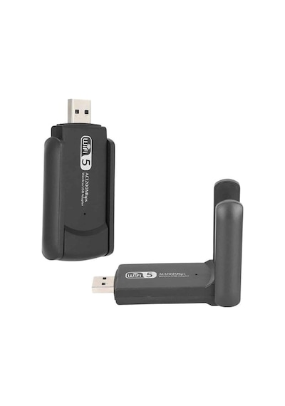 Mbps Wifi Alıcı Kablosuz Wifi Adaptörü Çift Band Semeglbl - 85 Çift Antenli