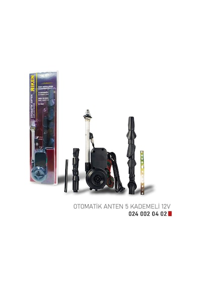 Niken Otomatik Anten 5 Kademeli 12v - Ekolmaks