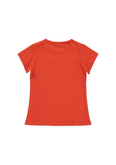 Civil Girls Kız Çocuk Tişört 2-5 Yaş Koyu Turuncu 18330g34124s1-6 Turuncu