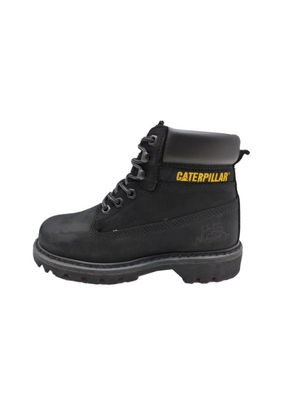 Caterpillar Colorado Hakiki Deri Sıcak Astar Unisex Bot Siyah