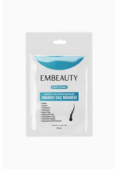 Embeauty 9 Aktifli Onarıcı Saç Maskesi 30 ML
