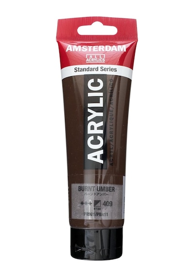 Amsterdam Standart Akrilik Boya 120ml Burnt Umber / 409 Diğer