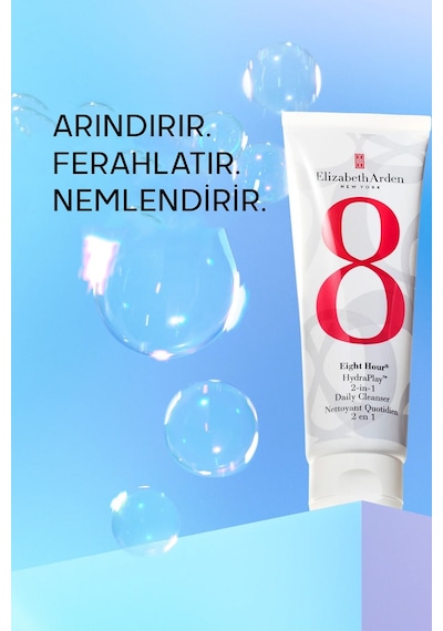 Elizabeth Arden Eight Hour HydraPlay™ 2’si 1 Arada Yüz Temizleme Jeli 125 ML