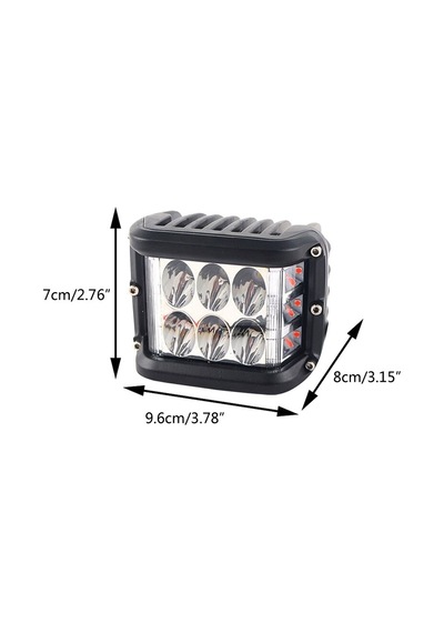 Off Road Lamba Projektör Çakarlı Led Işık Sarı Beyaz Off Road Lamba Projektör Çakarlı Led Işık Sarı Beyaz