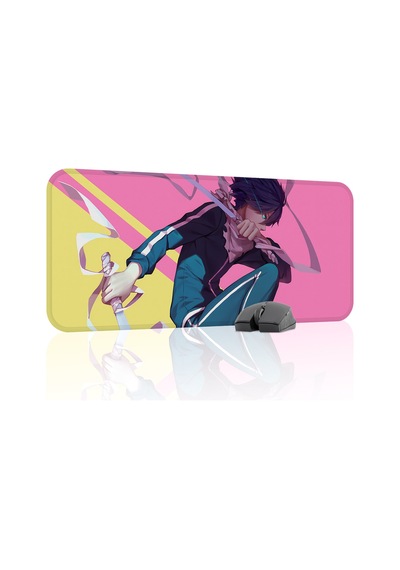 Noragami Kaymaz Dikişli Kauçuk Oyuncu Mousepad V3 - 70x30 Xl Gaming Mouse Pad Fare Altlığı