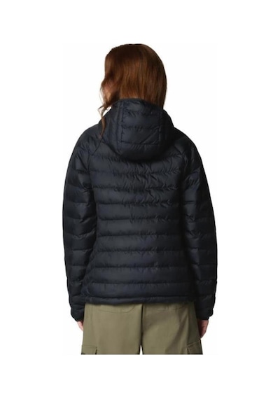 Columbia Wk8123 Powder Lite Iı Hooded Jacket Kadın Mont 2089391 010 Siyah