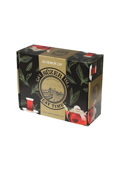 Süzer Çay Time Demlik Süzen Poşet Çay Kutu 300 G