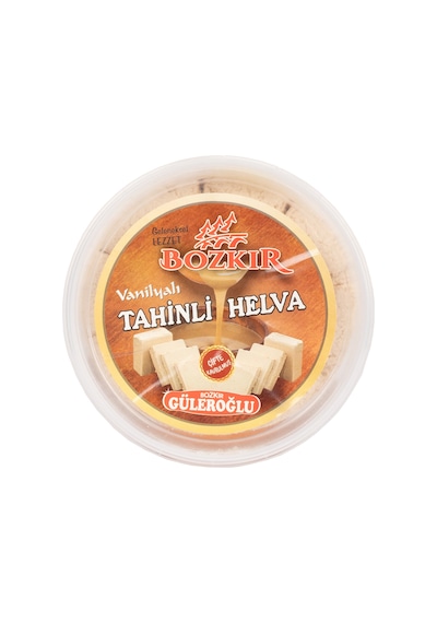 Güleroğlu Vanilyalı Tahinli Helva Plastik Kutu Net 450 Gr