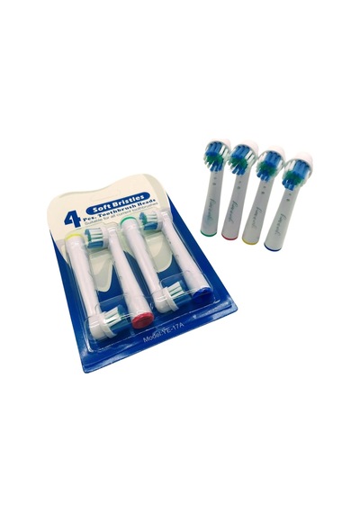 Lexroo Diş Fırçası Yedek Fırça Başlıkları, Oral B Braun İçin 8 Ad