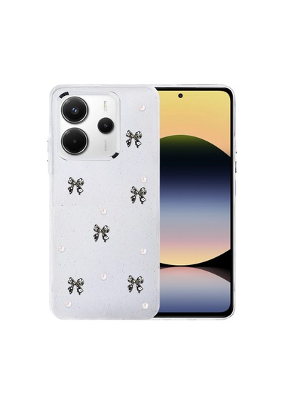 Xiaomi Redmi Note 14 4g Fiyonk Desenli Kapak - Desen 8 0.2M-Çok Renkli